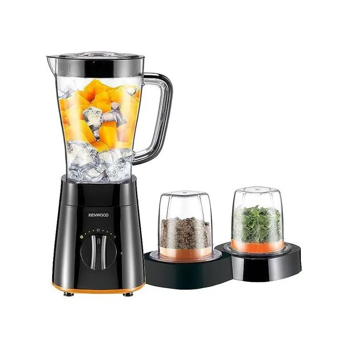 خلاط كينوود 2 لتر 500 وات + مطحنه و مبشره BLP15360BK