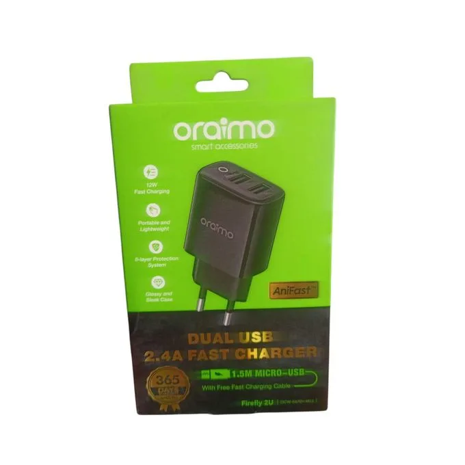 ORAIMO Dual Fast Charger 12W OCW-E67D